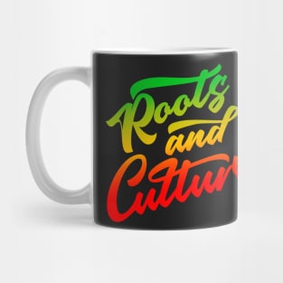 Roots And Culture Rasta Colors Reggae Mug